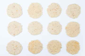 onion chips background studio 