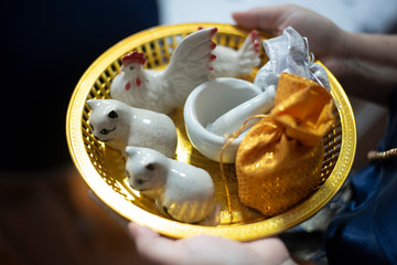 Thai traditional  wedding decorations