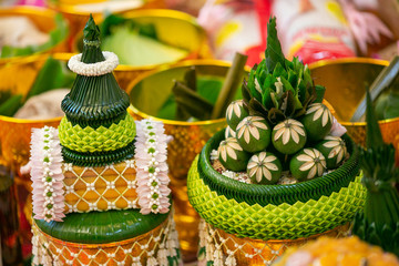Thai traditional  wedding decorations
