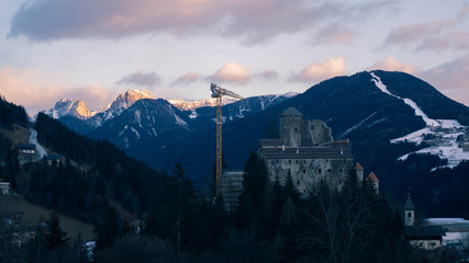 Castle in the alps