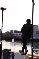 Man in thoughts