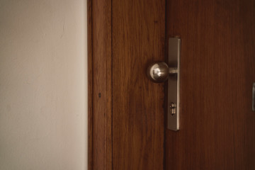 older enterence door in an old building