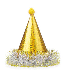 Party hat isolated on a white background