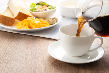 朝食コーヒー