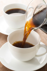 コーヒーをいれる