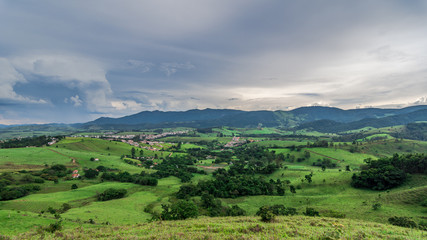 Fototapeta premium panorama of mountains