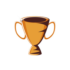 cup trophy isolated icon