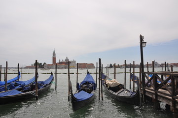 Obraz na płótnie Canvas Venetian Gondolas