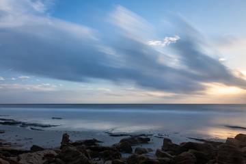 Long Exposure photo on Florida East coast beach