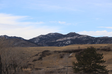 view of mountains