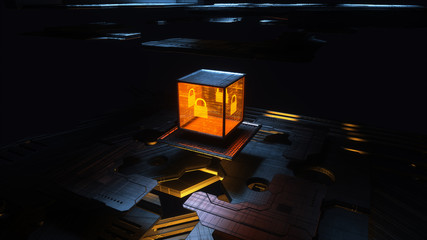 Cyber Security Concept Shot D