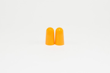 Orange earplug