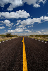 Naklejka premium The Long Way