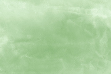 Green ink and watercolor textures on white paper background. Paint leaks and ombre effects. Hand painted abstract image. © artistmef