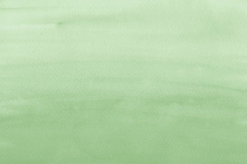 Obraz premium Green ink and watercolor textures on white paper background. Paint leaks and ombre effects. Hand painted abstract image.