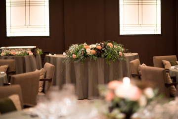 メインテーブル