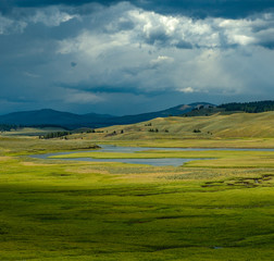 Fototapeta na wymiar Yellowstone NP