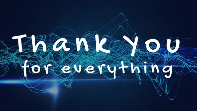 thank you for everything text