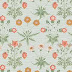 Daisy by William Morris (1834-1896). Original from The MET Museum. Digitally enhanced by rawpixel. - 242783321