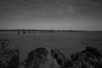 old jetty in Victoria,Australia