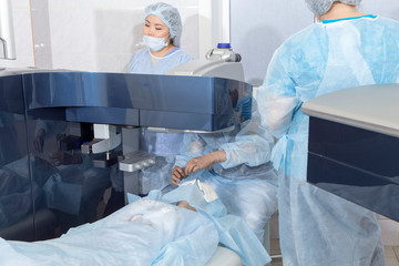 Laser surgery for vision correction