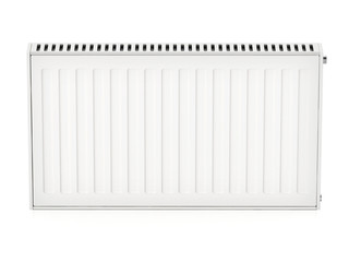 Radiator isolated on white background. 3D illustration