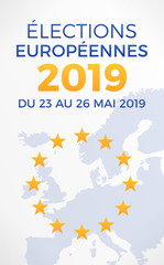 Obraz premium Élections européennes 2019