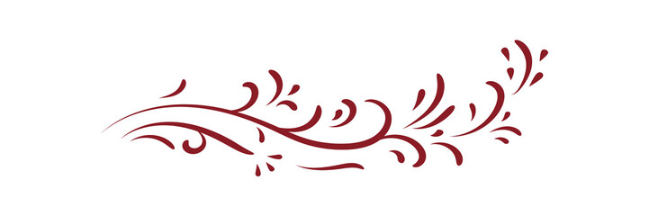 Ornament Cute and Romantic. Vector Illustration.