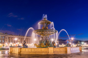 Fontaine Place de la Concorde in Paris