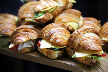 croissants with filling