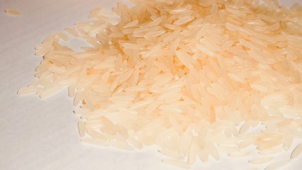 Basmati Rice  on Floor 