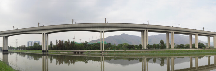 bridge over the river