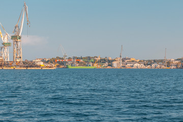Fototapeta premium harbor in crioatia