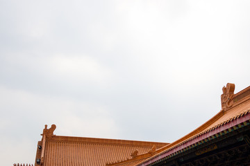 Fototapeta premium Landscape photo of beautiful traditional temple.