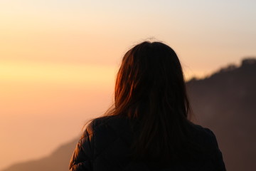  Sunset dharamshala india mountains