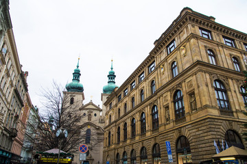 Fototapeta premium プラハの街並み