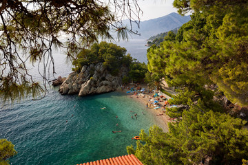 Croatia - Brela, Makarska Riviera, Dalmatia, Adriatic sea