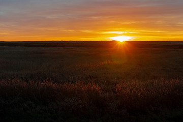 Sonnenuntergang an der Nordsee