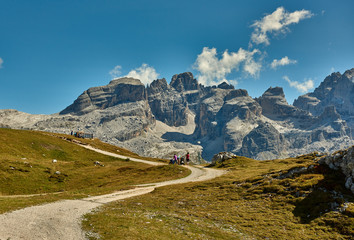 Mountains around Madonna di Campiglio Madonna di Campiglio in the summertime, Italy,Northern & Central Brenta mountain groups ,Western Dolomites, Trentino-Alto Adige, Italy