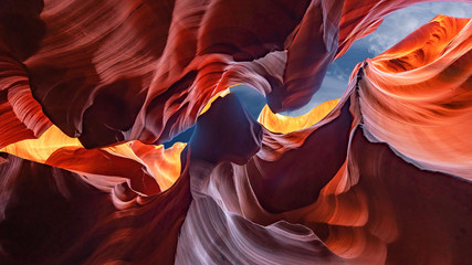 Canyon Antelope, Arizona, USA - obrazy, fototapety, plakaty