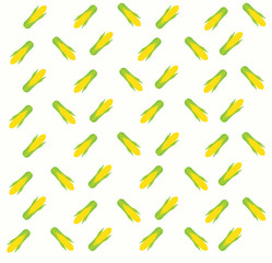 Corn background pattern illustration
