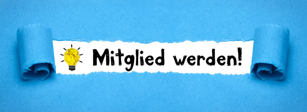 Mitglied werden!