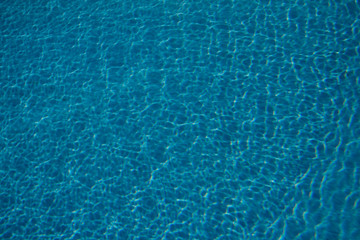 water in the pool