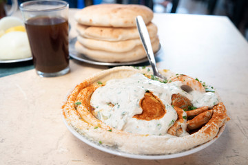 Hummus plate 