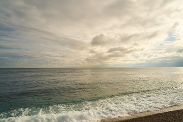 Beach and seascape background