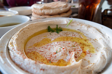 Hummus plate 