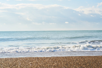Beach and seascape background