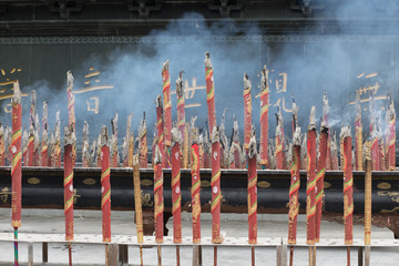 burning traditional Buddhist