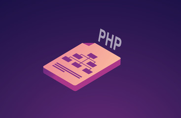 php illustration concept