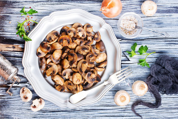 fried mushrooms